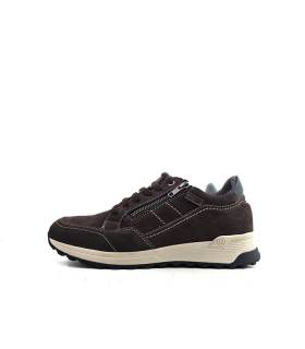 Perfil completo zapatos Baerchi impermeables marrones hombre