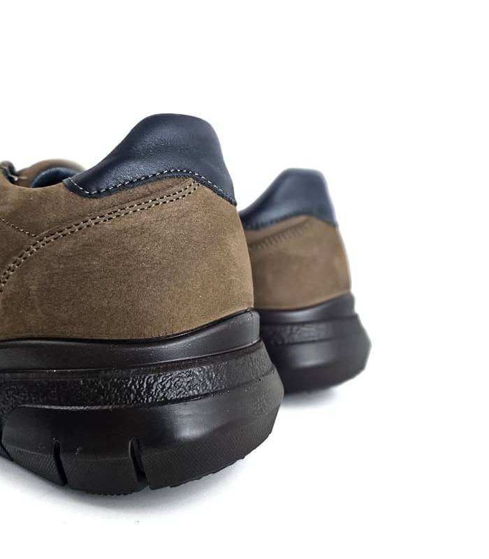 Zapatos hombre piel impermeables Luisetti vista trasera