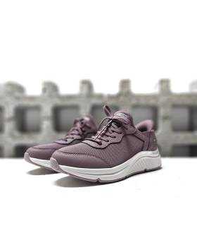 Zapatillas Skechers mujer Arch Comfort lilas medio perfil