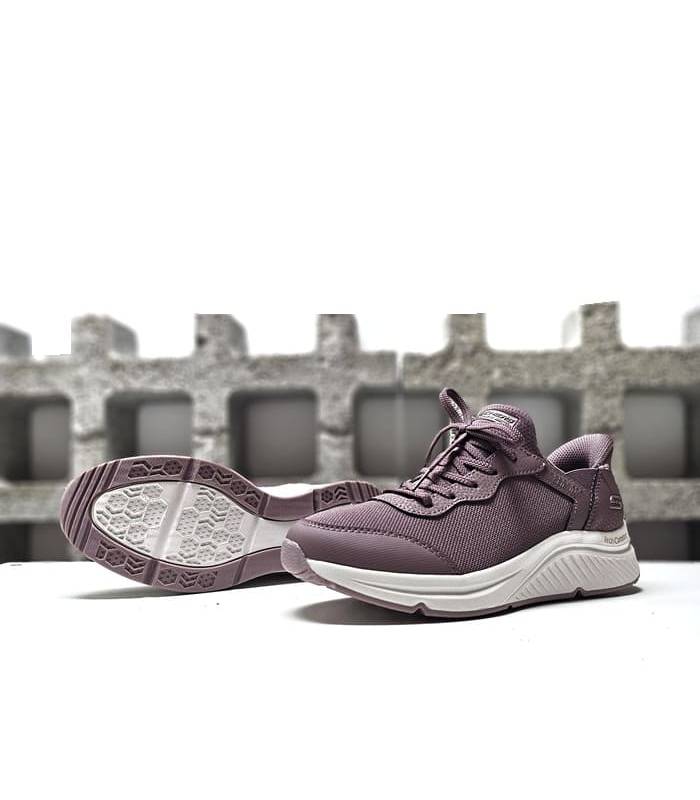 Zapatillas Skechers BOBS mujer suela antideslizante lilas