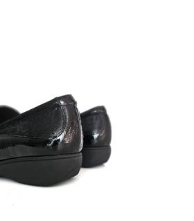 zapatos cómodos Doctor Cutillas negro, vist trasera