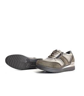 suela ligera de zapatos deportivos taupe de mujer MySoft