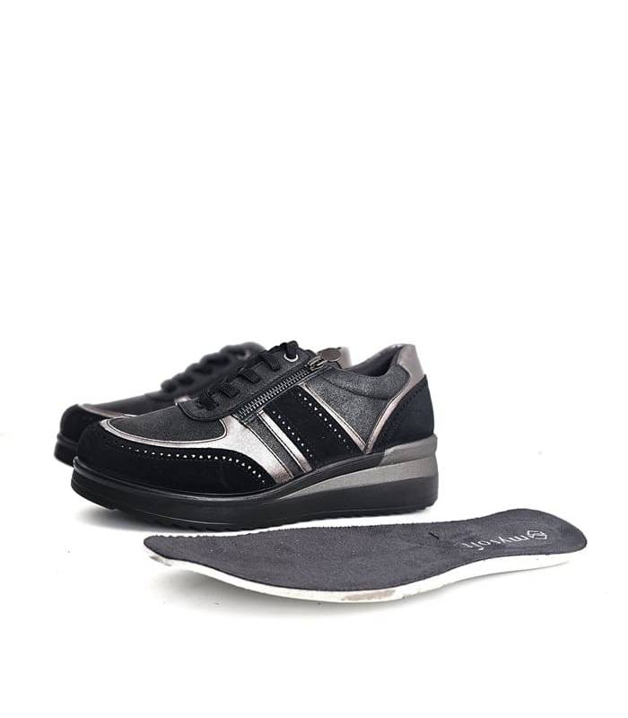 plantilla extraíble negra de zapatos MySoft MemoryFoam