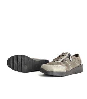 Zapatos deportivos MySoft taupe con suela vista