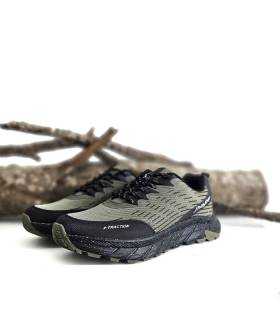 zapatillas trail running kaki hombre J’hayber con suela X-Traction