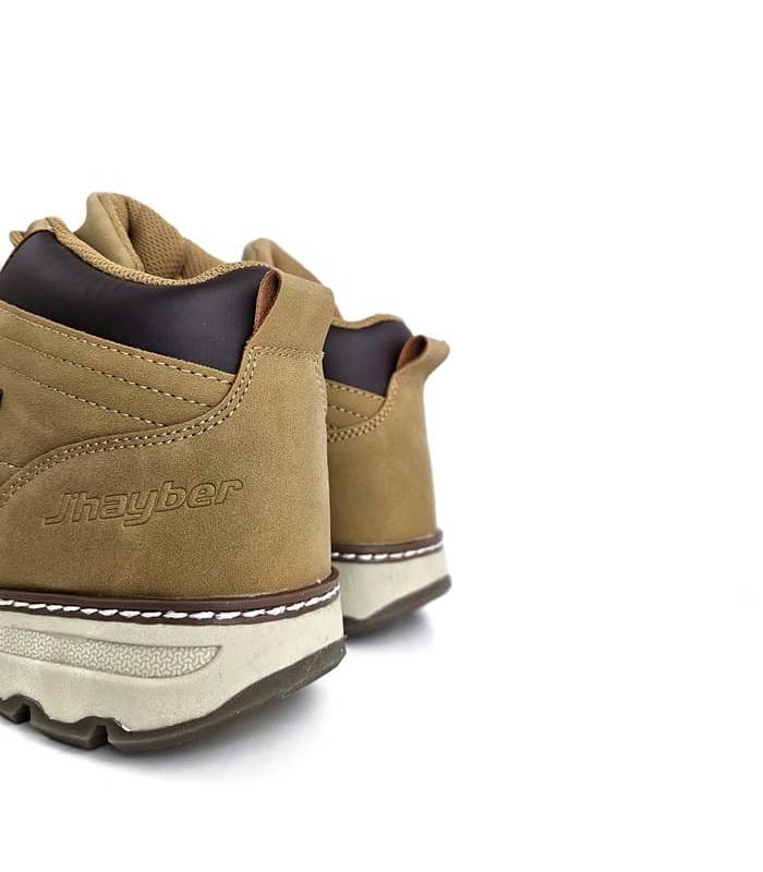 detalle trasera botas hombre Chasta camel J’hayber