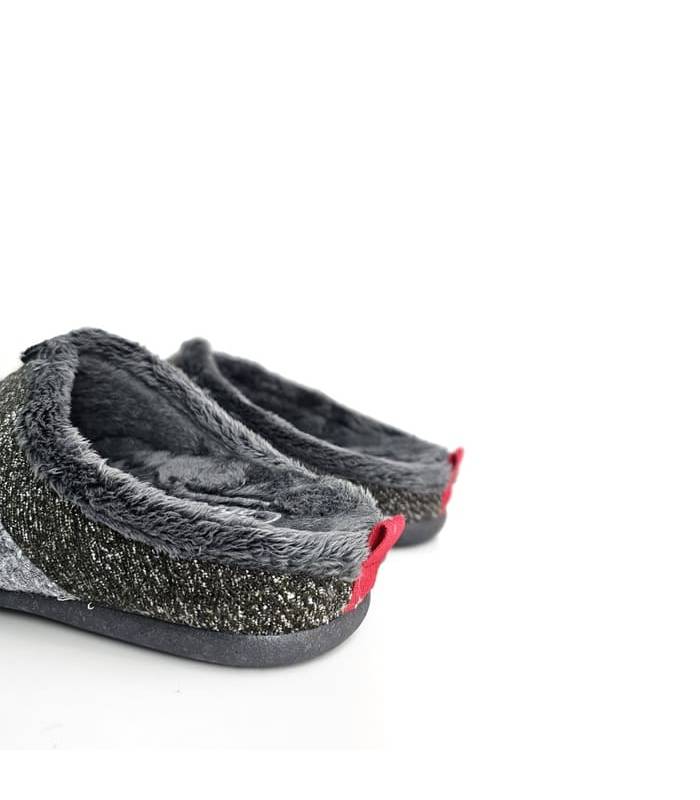 Zapatillas casa hombre invierno descalzas con forro textil suave Cabrera