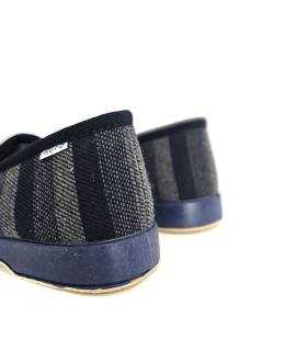 zapatillas casa hombre invierno talón rayado Garrido Muro