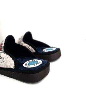 Plantilla interior negra suave zapatillas Love Rain Pelusin