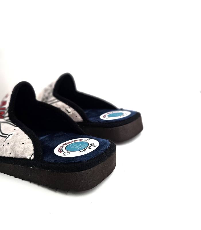 Plantilla interior negra suave zapatillas Love Rain Pelusin