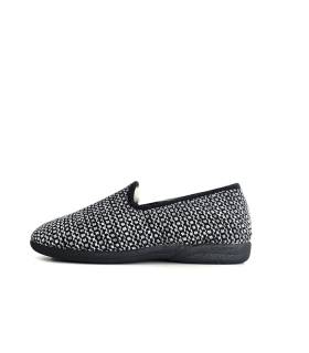 Zapatillas casa hombre lana virgen Pelusin perfil lateral