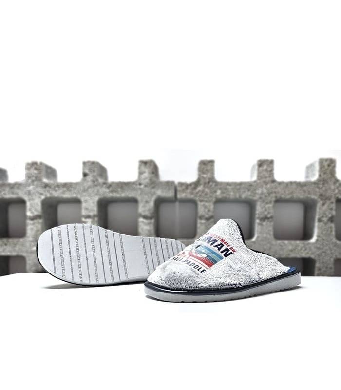 Suela ligera microporosa zapatillas casa hombre pádel Pelusin