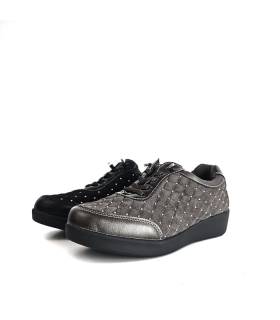 comparativa de los dos colores ddisponible de los zapatos ancho 14 de mujer del Doctor Cutillas de mujer