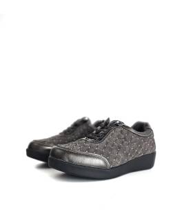 Zapatos deportivos mujer anchos acolchados Doctor Cutillas taupe