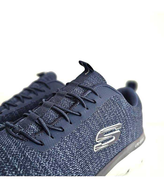 detalle-tejido-knit-zapatillas-skechers-summits-hombre azules