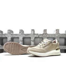 Sneakers camel Skechers Billion 2 mujer suela y perfil