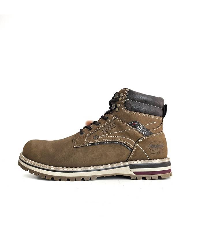Botas hombre piel casual marrones Docker’s by Gerli