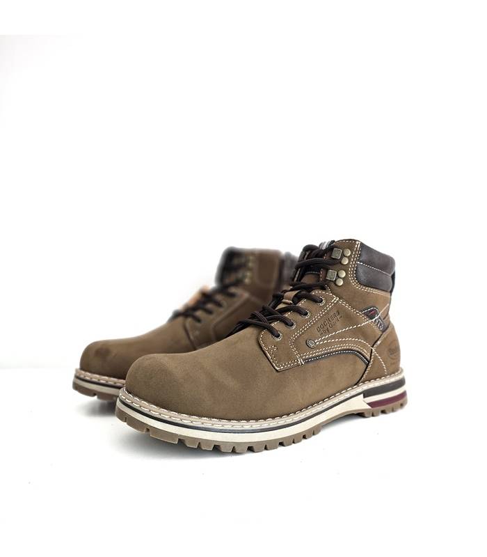 Botas hombre casual cómodas marrones Docker’s by Gerli de rebajas