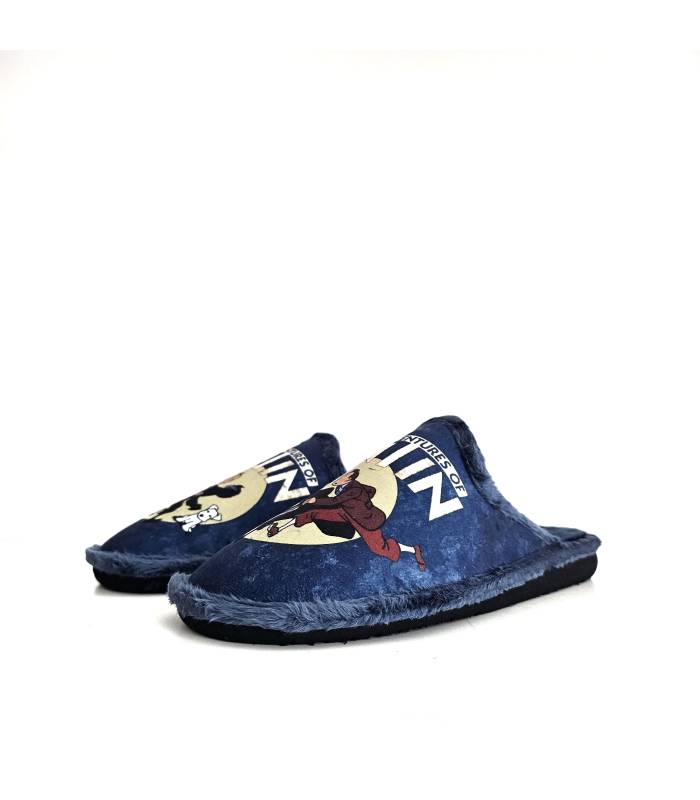 zapatillas casa hombre divertidas Tintín Milú
