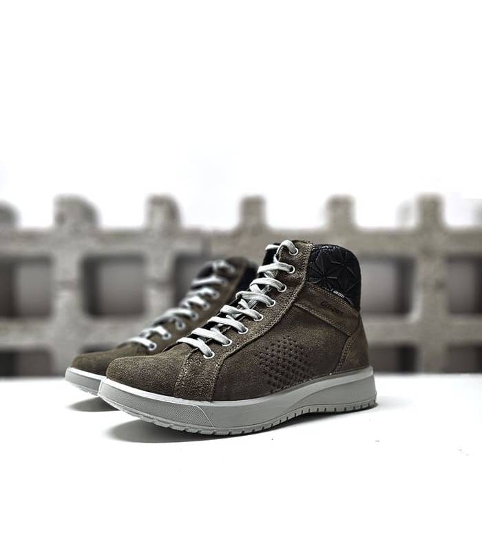 botas mujer impermeables Grisport ante marrón