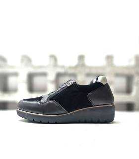zapatos mujer invierno cómodos Treintas negros