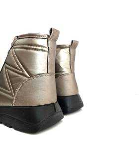 Trasera botas doradas mujer invierno Vicmart