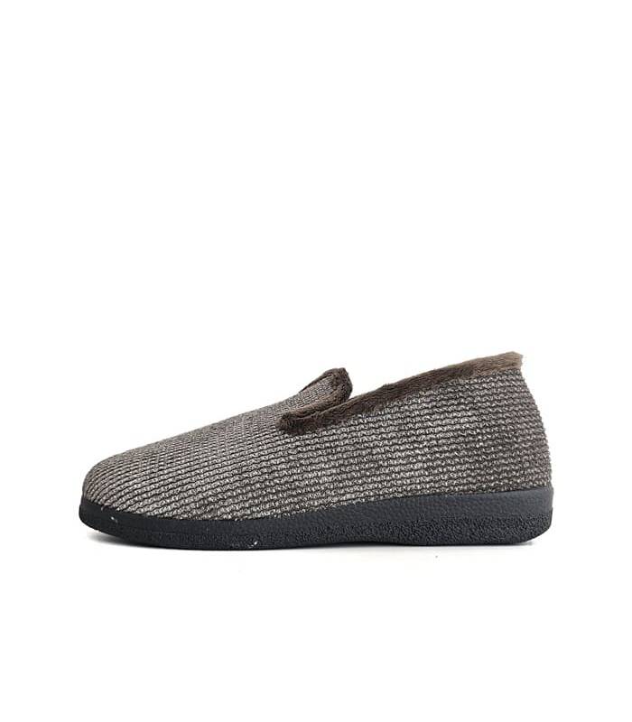 perfil zapatillas casa hombre invierno marrones Plumaflex