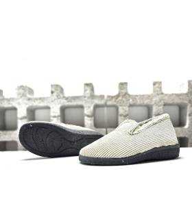 zapatillas invierno mujer Plumaflex pana beige