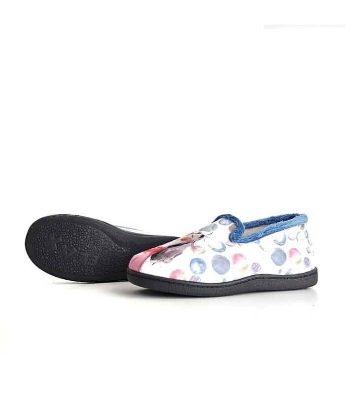 Zapatillas casa mujer divertidas Plumaflex con suela Relax Absolut.