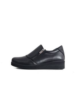 Zapatos básicos negros elegantes Vicmart lateral