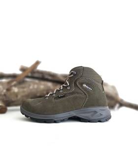 Lateral botas trekking mujer Chiruca color marron con goretex de Chiruca
