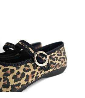 zapatillas casa con hebilla Cabrera tipo mercedes para mujer
