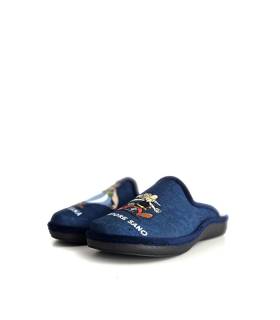 zapatillas casa hombre divertidas SalviConfort azul Asterix Obelix