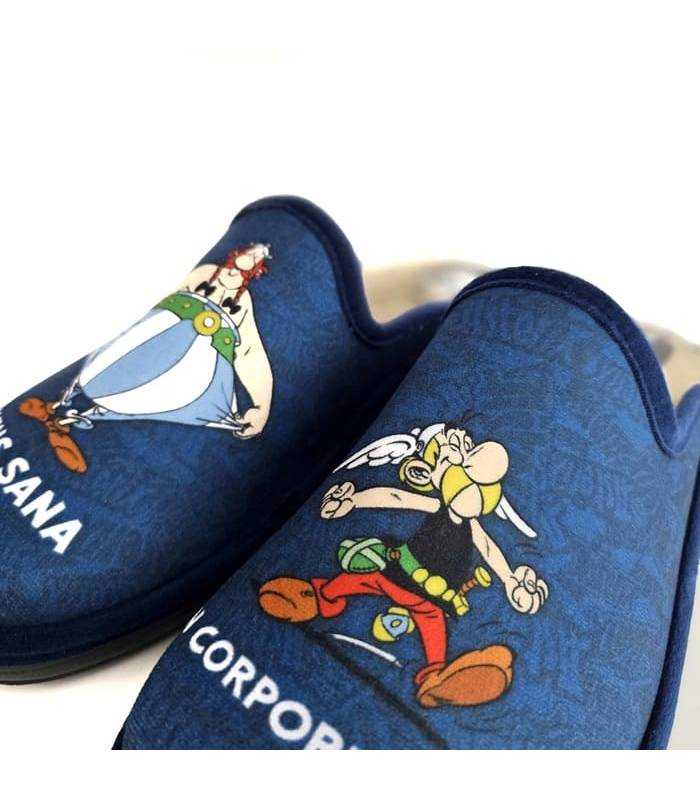 zapatillas Cabrera hombre invierno estilo divertido azul SalviConfort