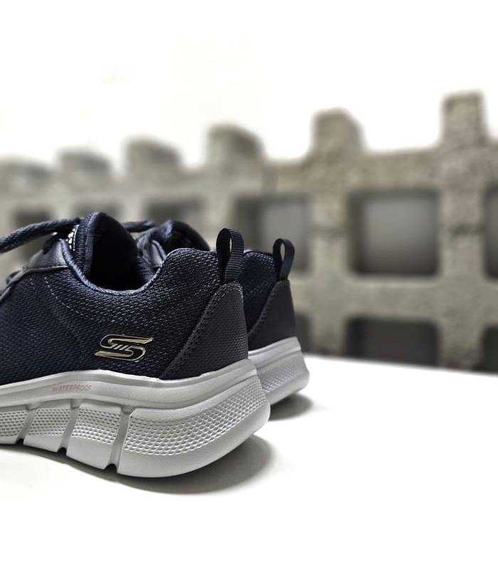 Skechers deportivas mujer azul marino suela blanca