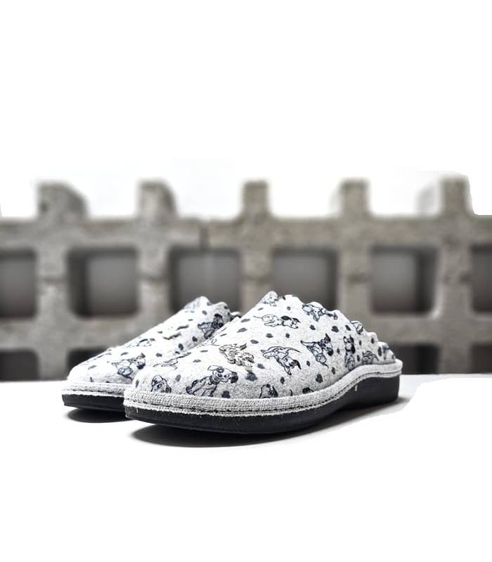 zapatillas casa mujer dálmatas Salvi invierno