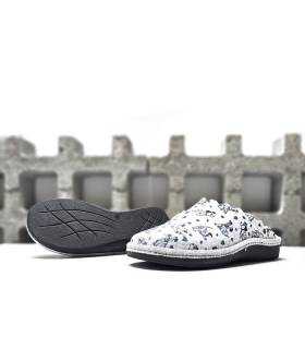suela antideslizante zapatillas casa mujer dálmatas