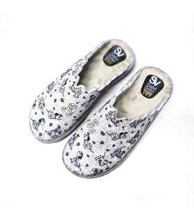 plantilla gel extraíble zapatillas mujer dálmatas
