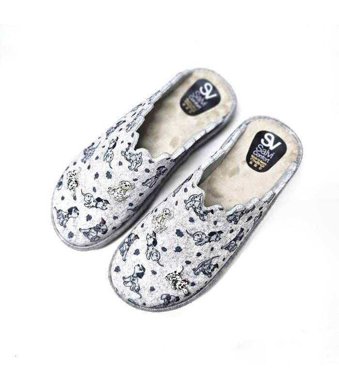 plantilla gel extraíble zapatillas mujer dálmatas
