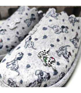 detalle dálmata relieve zapatillas mujer Salvi