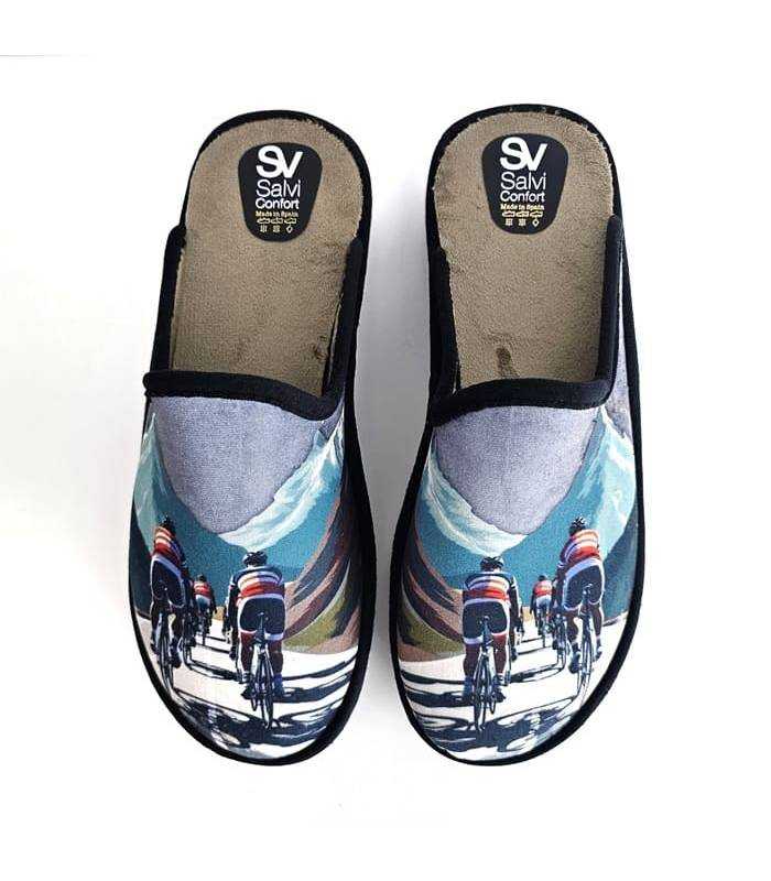 plantilla gel zapatillas casa hombre ciclistas