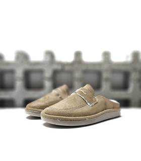 zapatillas casa mujer mocasines Salvi beige