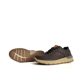 suela antideslizante zapatos hombre marrón Vicmart