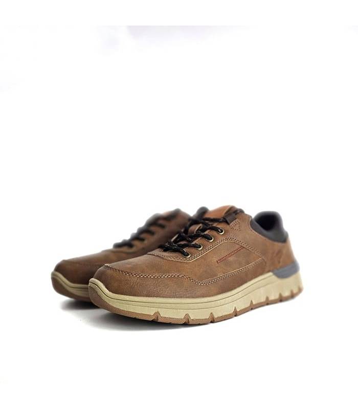 zapatos hombre cordones Vicmart camel invierno