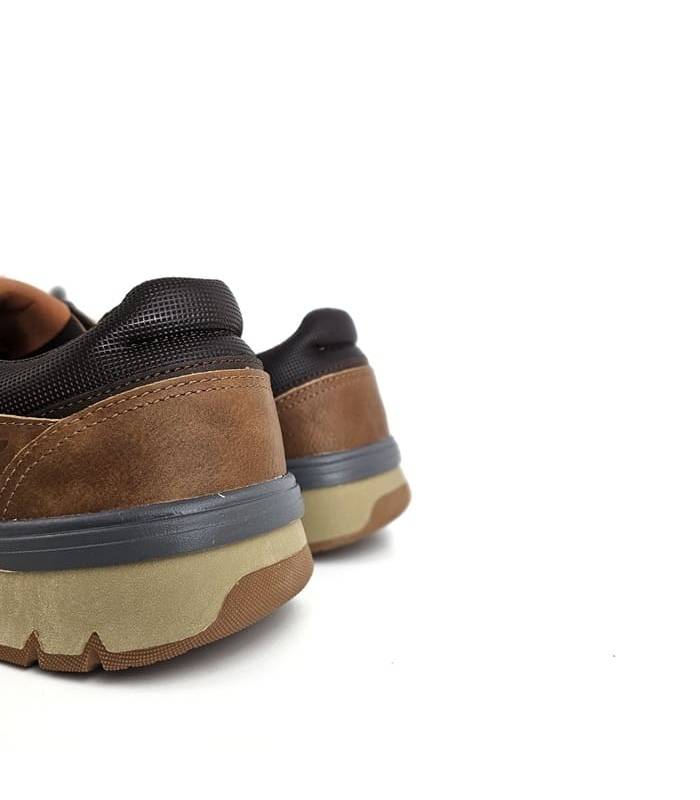 refuerzo trasero zapatos Vicmart hombre camel
