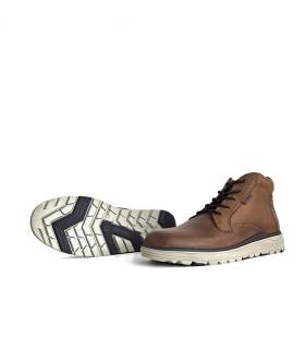 Suela ligera ULTRALIGHT botas hombre piel marrones Baerchi