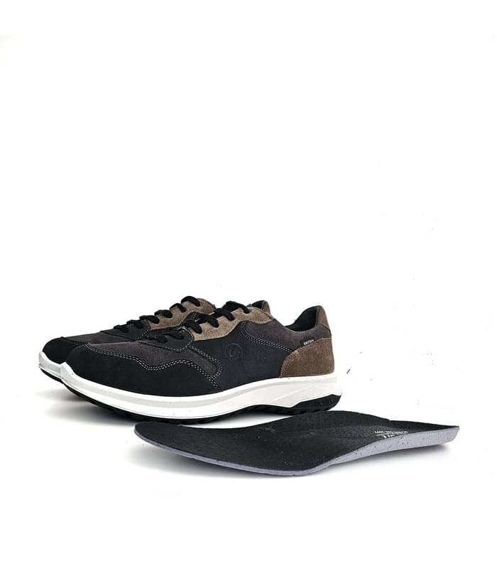 zapatos deportivos hombre piel impermeable Grisport plantilla extraíble