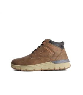 Botas sport hombre cordones Vicmart marrón – perfil completo