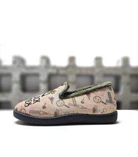 Zapatillas cómodas hombre invierno Plumaflex Sherlock Holmes
