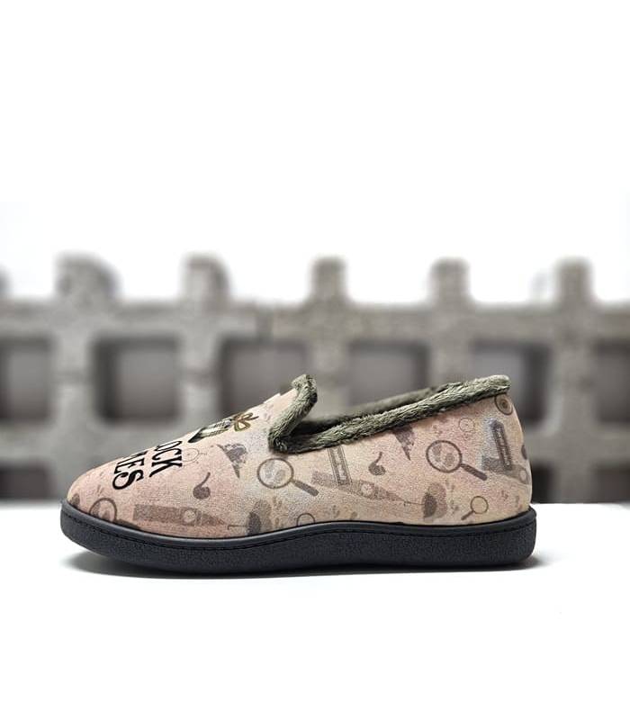Zapatillas cómodas hombre invierno Plumaflex Sherlock Holmes
